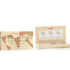 Cheeks Flawless Chisel Contour Kit 3 x 2,5 g