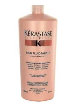 Discipline Kérastase Bain Fluidealiste Smooth-in-Motion Shampoo 1000 ml