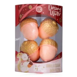 Dreamy Winter Vanilla Sugar Bath Fizzer 4 x 30 g
