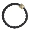 Gold Pyramid Stud Black