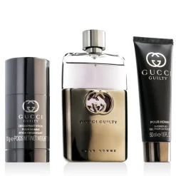 Guilty Pour Homme EDT 90 ml + DST 75 ml + SG 50 ml (man)