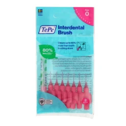Original Interdentalbürsten 0 rosa (0,4 mm) 8 St.
