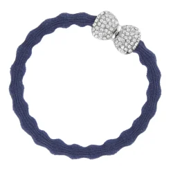 Silver Diamanté Bow