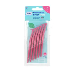 TePe Angle Interdentalbürsten 0 rosa (0,4 mm) 6 St.