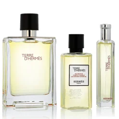 Terre D'Hermès EDT 100 ml + EDT 15 ml + SG für Haut und Haar 40 ml (man)