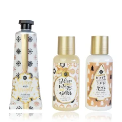 Winter Magic Vanilla & Musk Bath Set Travel Size